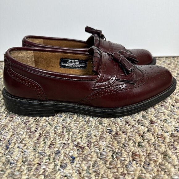 French Shriner Whitman Men\'s Leather Oxford Wing Tip Shoes Size 8 M main image 4